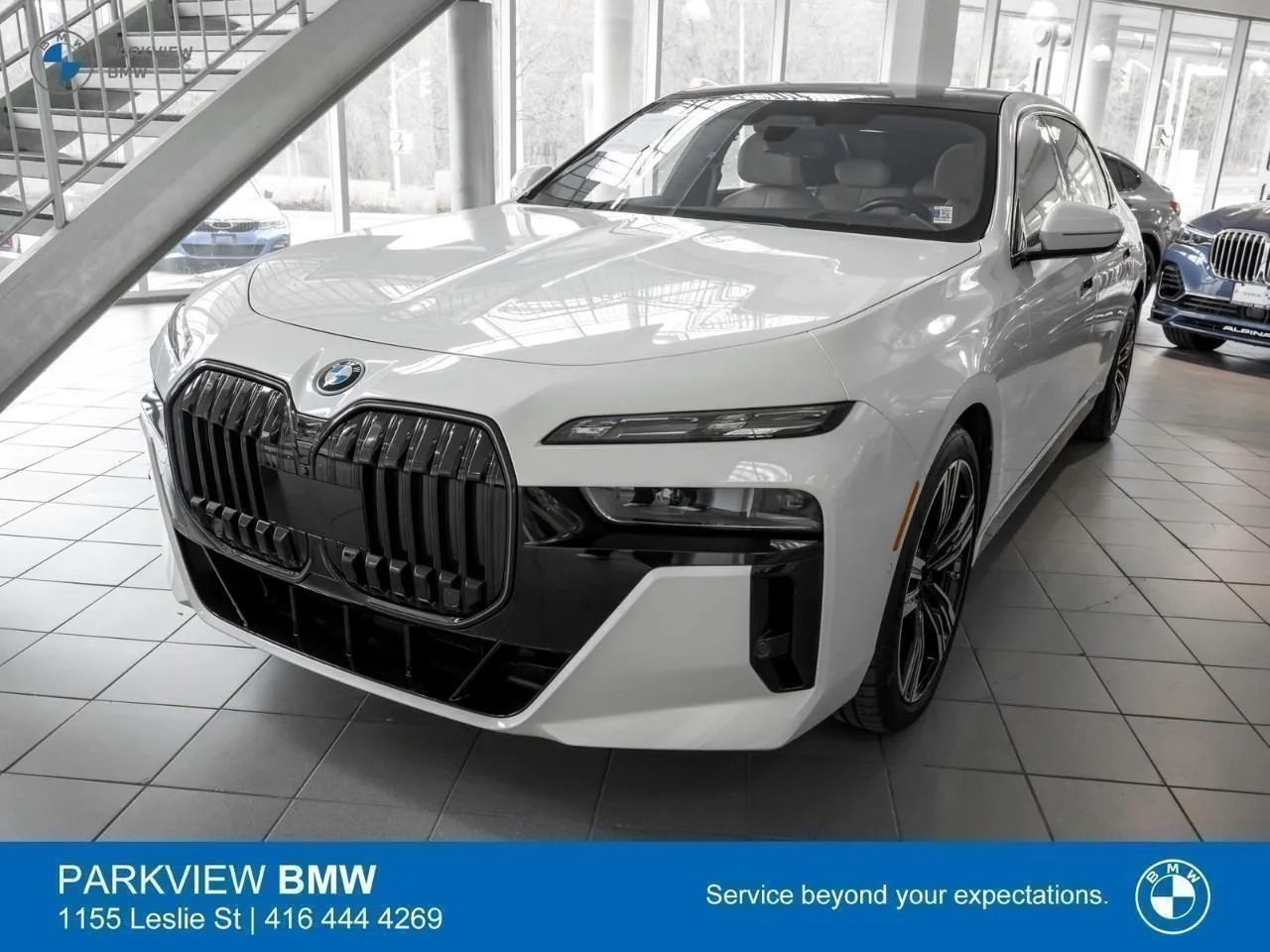 2024 BMW i7 AWD CPO 21" MSPORT ADVDRIVRASST PREMIUM WHITEON